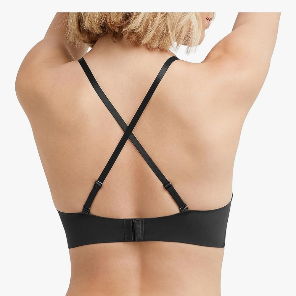 Maidenform Black Lace Detail Bra - Picture 5 of 11